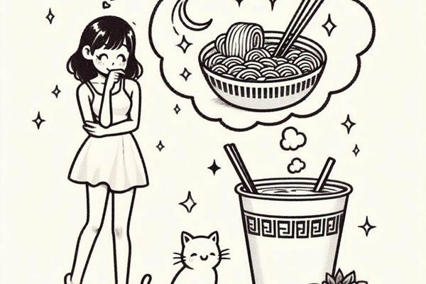 カップラーメンを食べる夢が伝える心身のサイン
