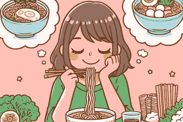 ラーメンをたくさん食べる夢の夢占い