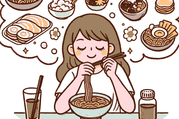 ラーメンをたくさん食べる夢は幸運の兆し