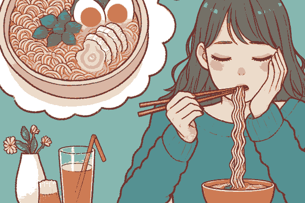 まずいラーメンを食べる夢の基本的な意味は?