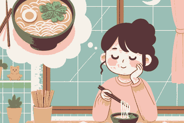 1人でラーメンを食べる夢が伝えるメッセージ