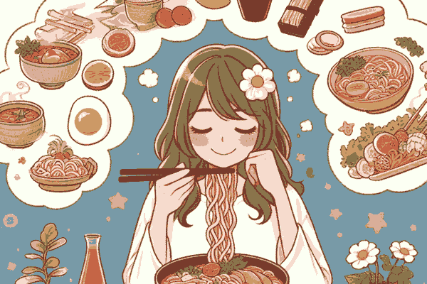 うどんを注文する夢の夢占い