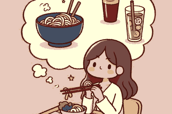 うどんを食べに行く夢の夢占い