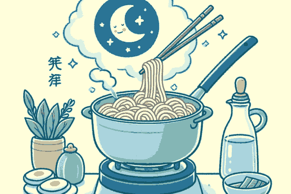 うどんを茹でる夢が警告夢となる場合の意味