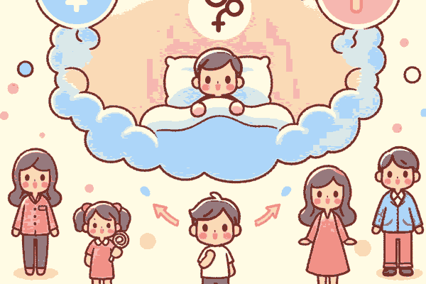 子供の性別が変わる夢の詳しい意味