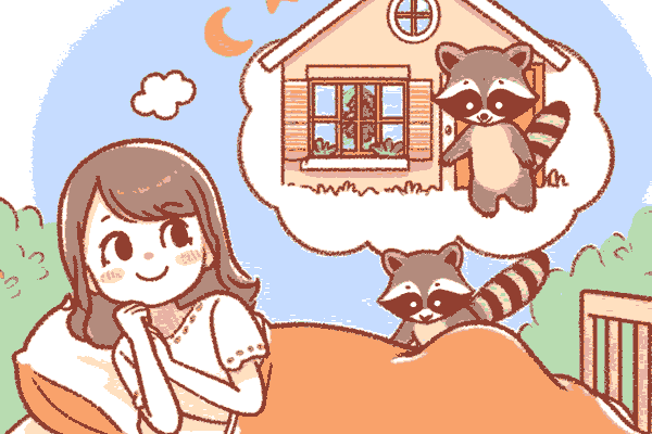 たぬきが家に入ってくる夢が持つ基本的な意味