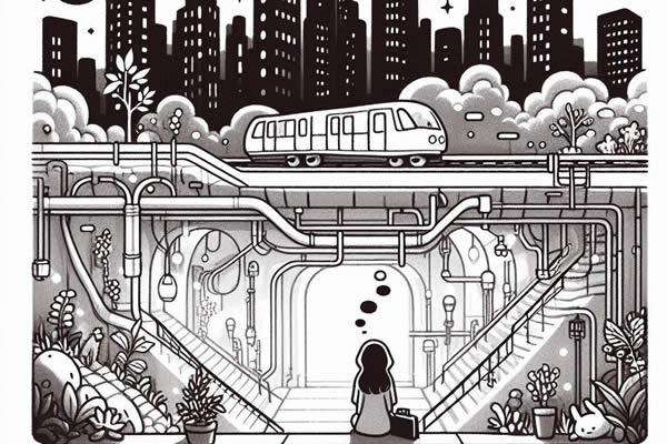 地下都市にいる夢の夢占い【パターン別解釈】