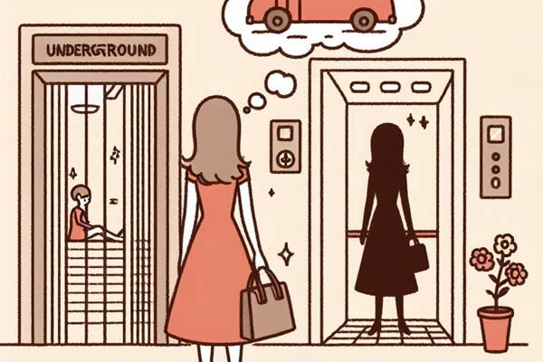 エレベーターで地下に行く夢が示す新たな可能性