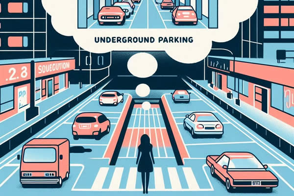 地下駐車場にいる夢の夢占い