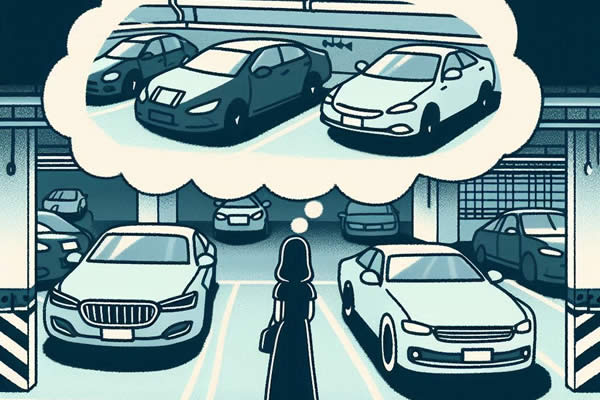 地下駐車場にいる夢は警告夢？