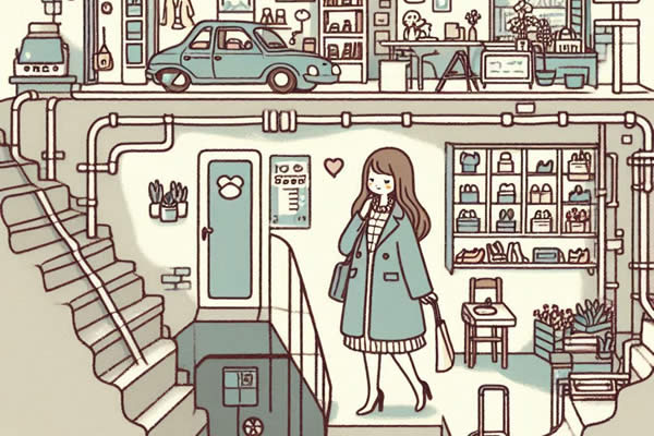 地下の店の夢の夢占い