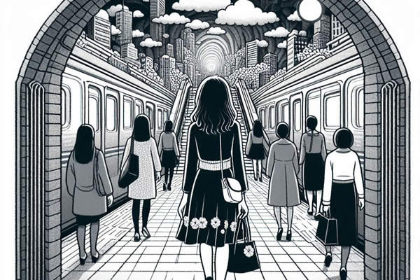 地下通路を通る夢の夢占い