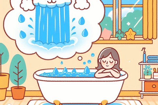 お風呂の水が部屋に溢れるの夢占い