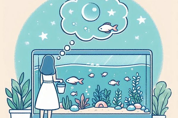水槽の水換えする夢が示す基本的な意味とあなたの心理