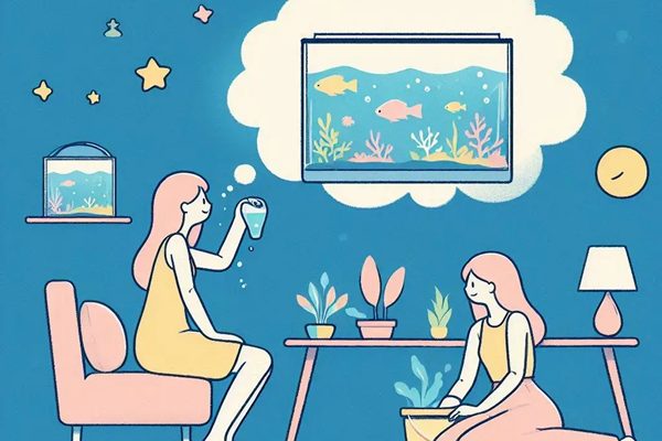 夢占い|水槽の水換えする夢が伝える注意点