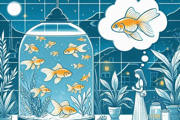 水槽に金魚がいる夢が示す幸運のメッセージ