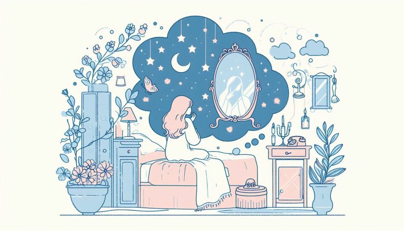 運気上昇のサイン?「鏡で自分の顔を見る夢」のポジティブな意味