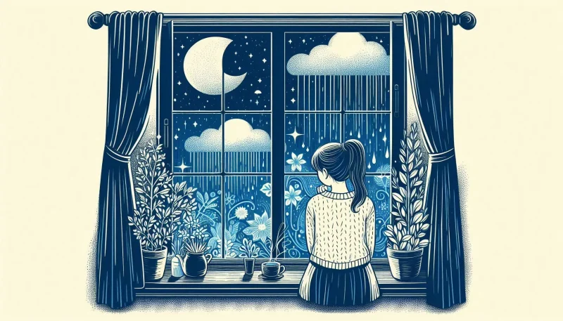 窓から雨を見る夢の夢占い