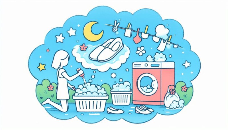 実は警告かも？スリッパを洗う夢が示す注意点