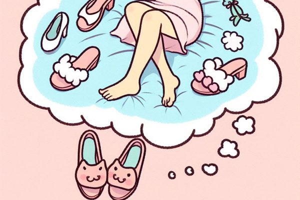 夢占いにおけるスリッパを履く夢の基本的な意味を解説