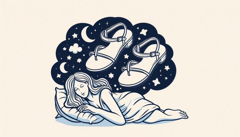 【夢占い】サンダルを盗まれる夢が持つ基本的な意味