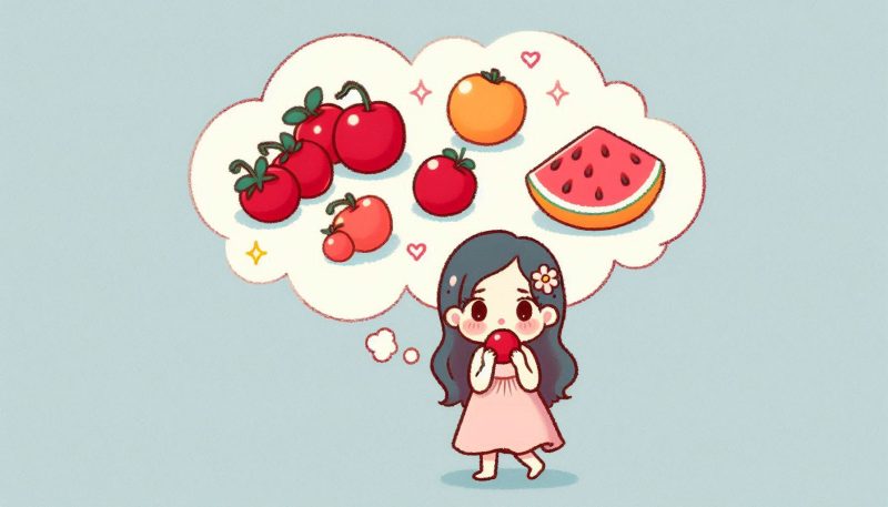 赤い実を食べる夢の夢占い