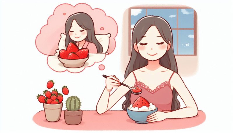 幸運の訪れ！夢占いで赤い実を食べる夢が示す良い暗示