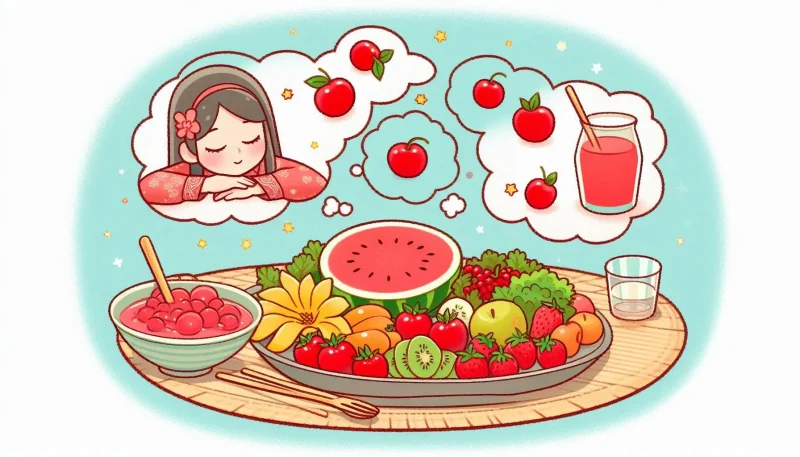 注意も必要？夢占いで赤い実を食べる夢が示す警告のメッセージ