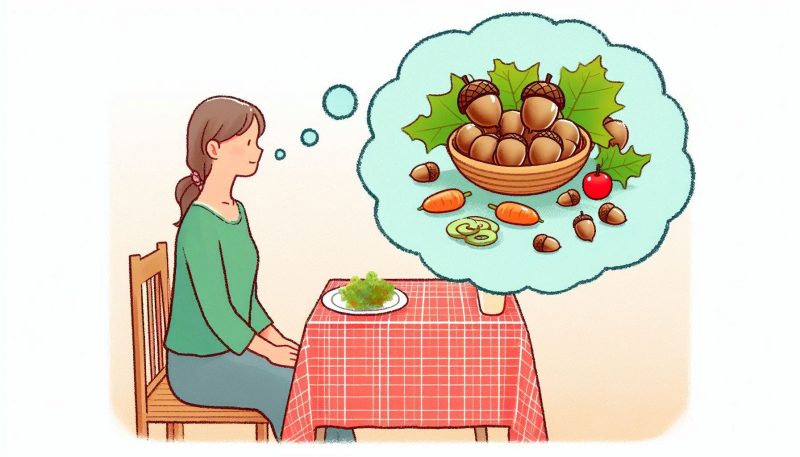 【状況別】夢占いにおけるどんぐりを食べる夢の意味を詳解