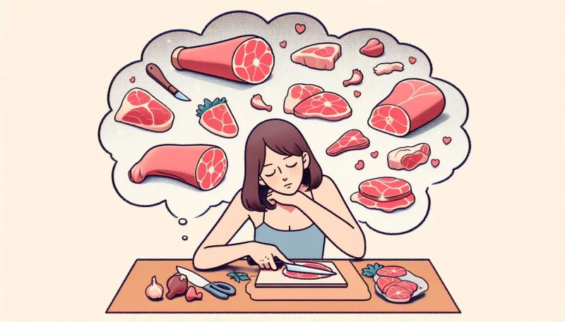 【吉夢】夢占いで「生肉を切る夢」が幸運を意味する場合とは？