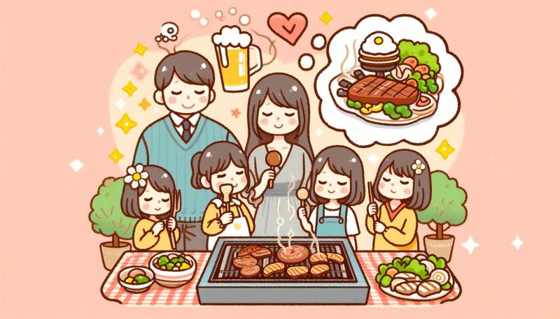 焼肉を家族で食べる夢が示す基本的な意味とは？