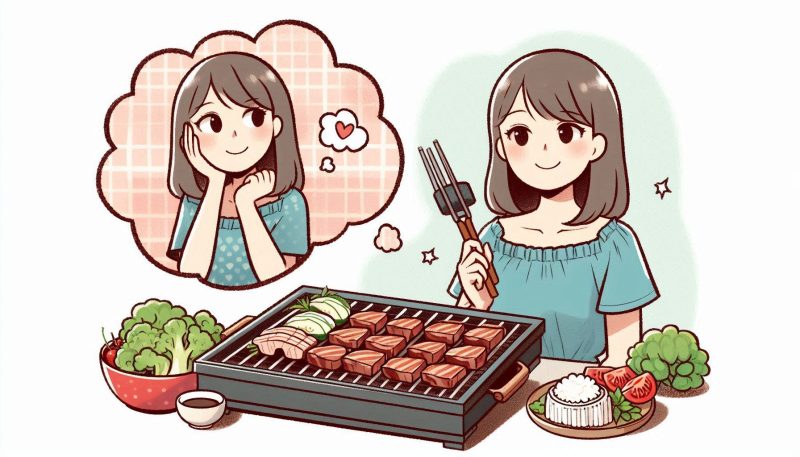 焼肉を焼く夢の基本的な意味は「エネルギーの高まり」