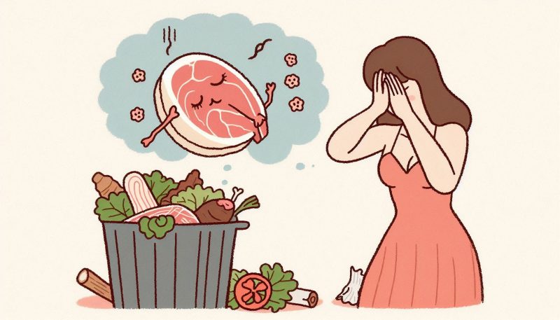 腐った肉を捨てる夢が暗示する詳しいメッセージ