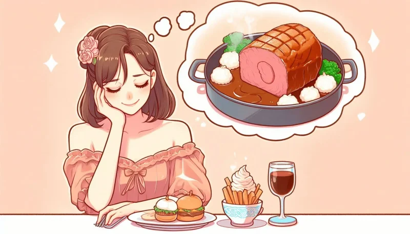 ローストビーフを食べる夢の夢占い