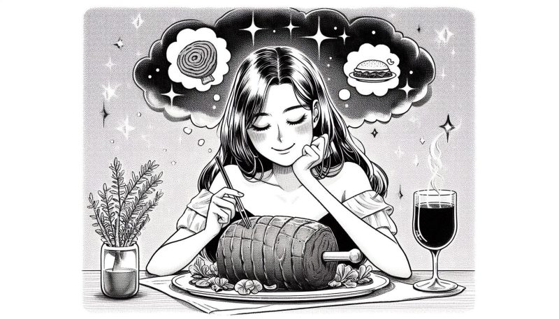 幸運のサイン!ローストビーフを食べる夢が示す運気上昇