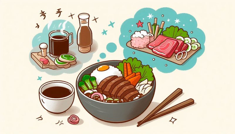 牛丼を食べる夢の夢占い