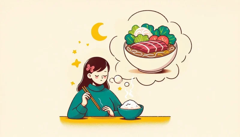 牛丼を食べる夢が警告する欲求不満のサイン