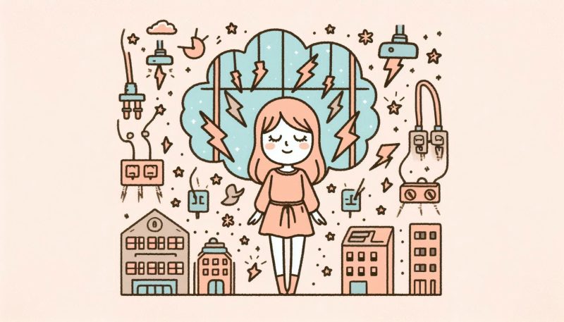 電気がショートする夢の夢占い