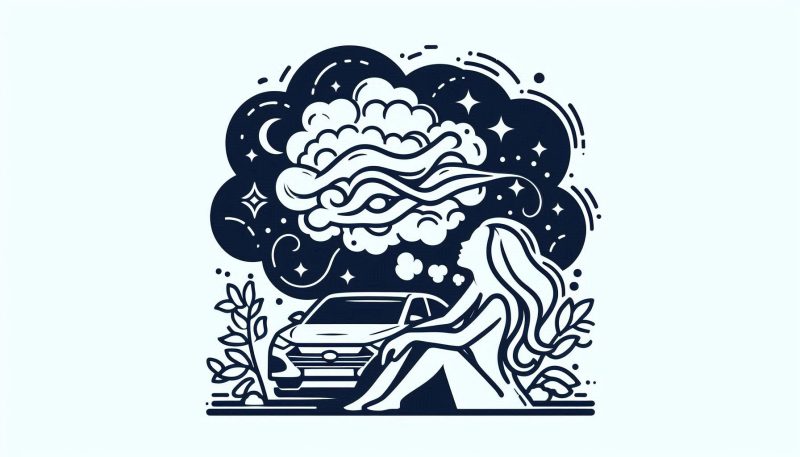 車から煙が出る夢の夢占い
