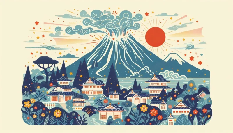 桜島が噴火する夢は幸運のサイン?