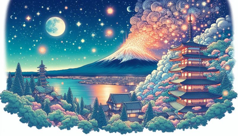 富士山が噴火する夢の夢占い