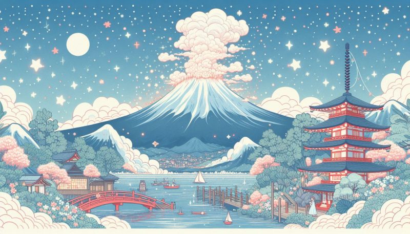 富士山が噴火する夢は幸運のサイン!吉夢としての意味