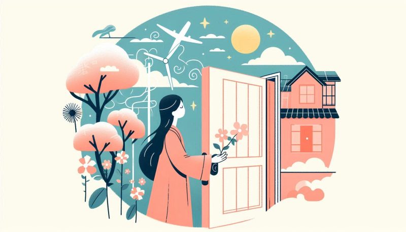ドアを押さえる夢が示す基本的な意味とあなたの心理状態