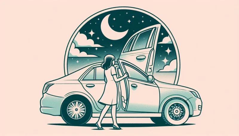 悪いだけじゃない?車のドアが外れる夢が示す人生の転機