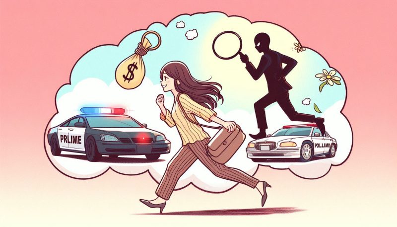 犯人を追いかける夢が示す基本的な意味とあなたの心理状態