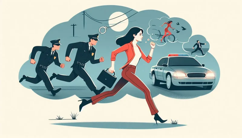 犯人を追いかける夢が示すストレスサインと警告のメッセージ