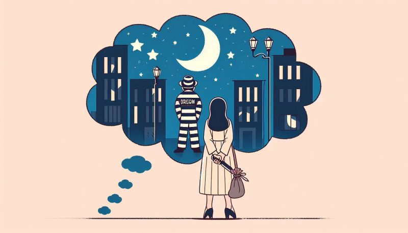 犯人を目撃する夢の基本的な意味は「問題の表面化と正義感」