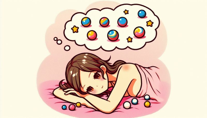 【警告夢】ビー玉を飲み込む夢が伝える注意点