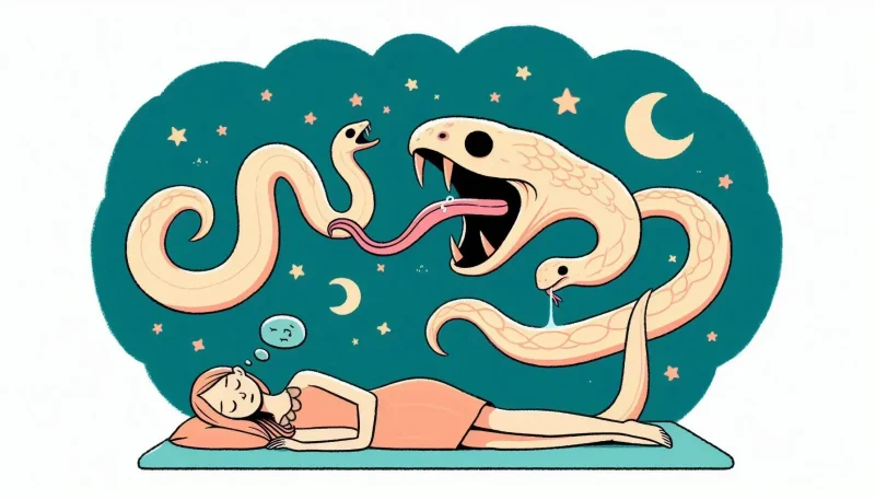 【吉夢】蛇を飲み込む夢が示す幸運のサイン!金運や恋愛運が上昇