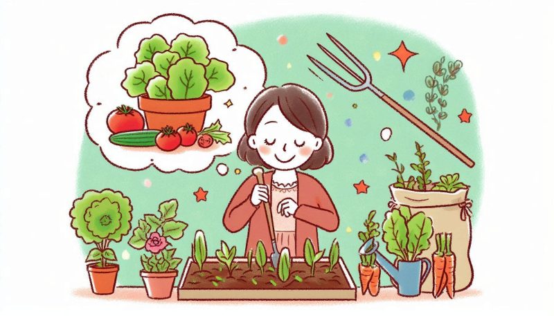 もっと詳しく!夢占いで野菜を育てる夢の意味を解説